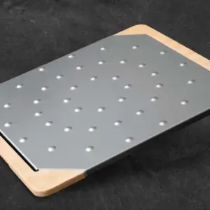 STAINLESS STEEL PIZZA CUTTING BOARD 38x33