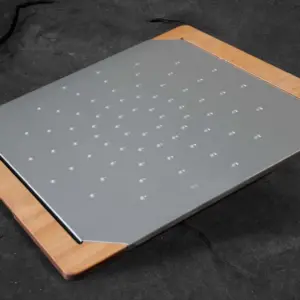 STAINLESS STEEL PIZZA CUTTING BOARD 40x50