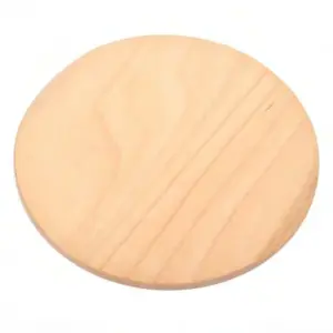 Linea Dori 6701 - Beech plywood round cutting board – 8 carved pizza slices (finished with a treatment for food contact)