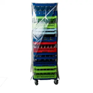 Genus Dei 100105 * - Plastic rack cover with two zips h 160 cm