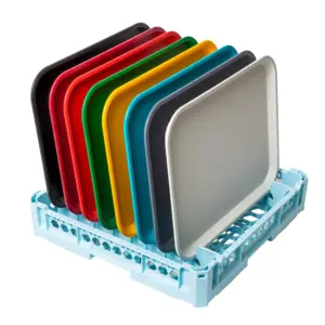 Genus Dei 100125 - 8 Cafeteria trays special rack